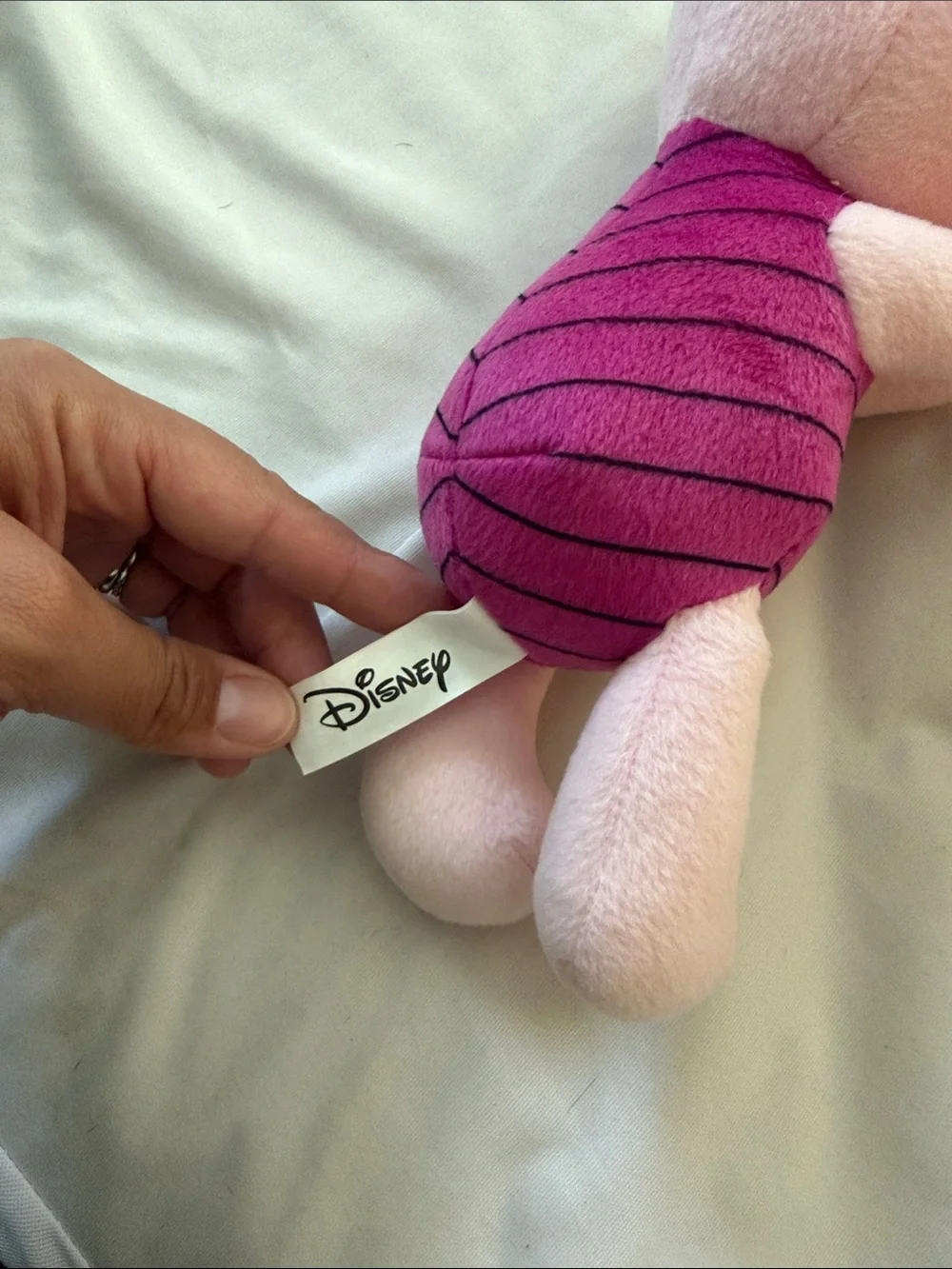 Disney Pink Piglet & Orange Tigger Plush Duo
